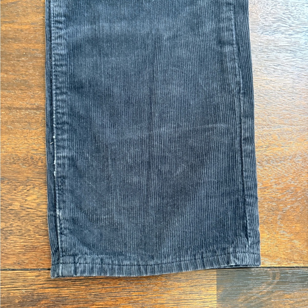 AG Adriano Goldschmied Corduroy Pants Mens 33”W The Graduate Tailored Leg Black - Picture 12 of 16